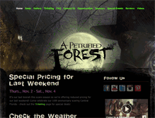 Tablet Screenshot of apetrifiedforest.com